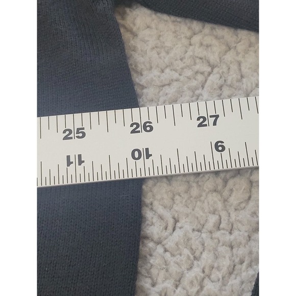 Joseph A Bank Sweater Mens XXL Black Wool Mock Turtle Neck Long Sleeve Golf - Picture 5 of 8